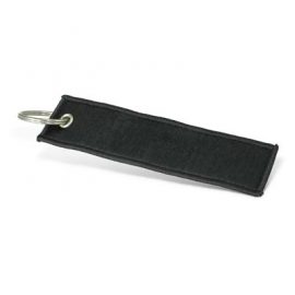 The Trends Collection Woven Key Ring is a soft woven polyester key ring with strong metal eyelet.  13 colours.  Great branded woven key rings.