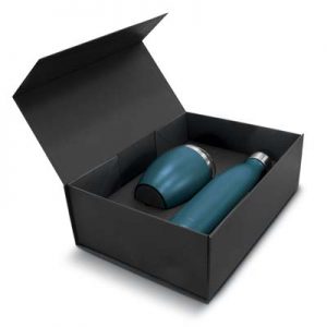 The Trends Collection Mirage Vacuum Gift Set includes the Mirage Powder Coated Vacuum Bottle & Verona Vacuum Cup.  12 colours,  Great corporate gift sets.