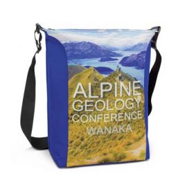 The Trends Collection Monaro Conference Cooler - full colour - is a unique satchel style conference or event cooler bag.  Sublimation printed.  Great full colour cooler bags.