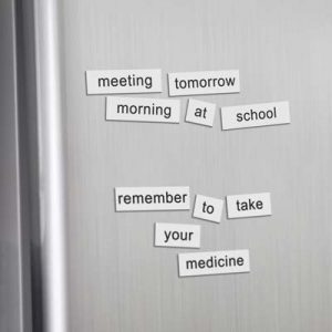 117291 Trends Collection Fridge Magnet Word Set The Trends Collection Fridge Magnet Word Set is a magnetic sheet with 123 die cut word tiles. Full Colour digital print. Great branded magnet word sets.