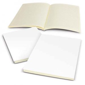 The TRENDS Chorus Notebook is a medium size, lined, cream paper notebook. Full colour print. Great branded notebooks for you and your clients.