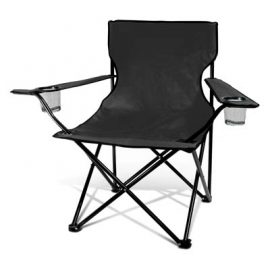 The TRENDS Niagara Folding Chair is a robust chair with arm rests and drink holders.  3 colours.  Great branded folding chairs, ideal for leisure events.