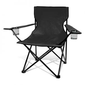 The TRENDS Niagara Folding Chair is a robust chair with arm rests and drink holders.  3 colours.  Great branded folding chairs, ideal for leisure events.