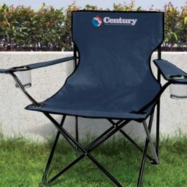 The TRENDS Niagara Folding Chair is a robust chair with arm rests and drink holders.  3 colours.  Great branded folding chairs, ideal for leisure events.