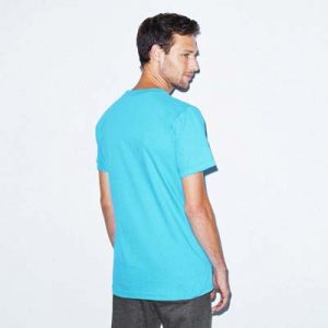 The American Apparel Unisex Jersey Tee is a 146gsm ring spun cotton jersey tee.  9 colours.,  XS - 3XL.  Great branded jersey tees from American Apparel.
