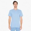 2001W American Apparel Unisex Jersey Tee – Baby Blue