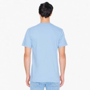 The American Apparel Unisex Jersey Tee is a 146gsm ring spun cotton jersey tee.  9 colours.,  XS - 3XL.  Great branded jersey tees from American Apparel.