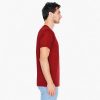 2001W American Apparel Unisex Jersey Tee – Cranberry