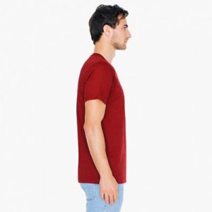 The American Apparel Unisex Jersey Tee is a 146gsm ring spun cotton jersey tee.  9 colours.,  XS - 3XL.  Great branded jersey tees from American Apparel.