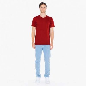 The American Apparel Unisex Jersey Tee is a 146gsm ring spun cotton jersey tee.  9 colours.,  XS - 3XL.  Great branded jersey tees from American Apparel.