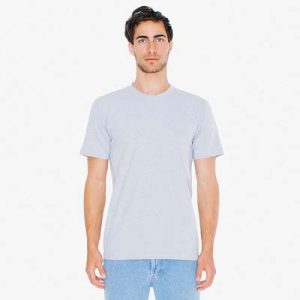 The American Apparel Unisex Jersey Tee is a 146gsm ring spun cotton jersey tee.  9 colours.,  XS - 3XL.  Great branded jersey tees from American Apparel.