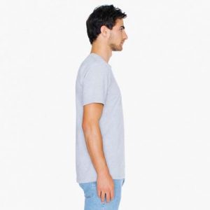 The American Apparel Unisex Jersey Tee is a 146gsm ring spun cotton jersey tee.  9 colours.,  XS - 3XL.  Great branded jersey tees from American Apparel.