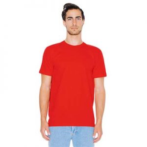 The American Apparel Unisex Jersey Tee is a 146gsm ring spun cotton jersey tee.  9 colours.,  XS - 3XL.  Great branded jersey tees from American Apparel.
