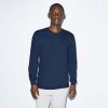 2007W American Apparel Fine Jersey Long Sleeve Tee – Navy