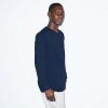 2007W American Apparel Fine Jersey Long Sleeve Tee – Navy