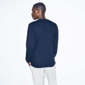 The American Apparel Fine Jersey Long Sleeve Tee is a 146gsm 100% cotton long sleeve tee. 4 colours. S - 2XL. Great branded long sleeve tees.