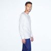 2007W American Apparel Fine Jersey Long Sleeve Tee – White