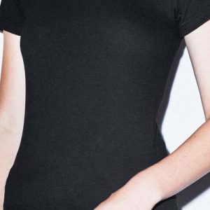 The American Apparel Ladies Jersey Tee is a 146gsm ring spun cotton jersey tee.  5 colours.,  S - 2XL.  Great branded jersey tees from American Apparel.