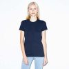 2102W American Apparel Ladies Jersey Tee – Navy