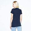 2102W American Apparel Ladies Jersey Tee – Navy