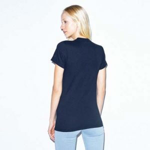 The American Apparel Ladies Jersey Tee is a 146gsm ring spun cotton jersey tee.  5 colours.,  S - 2XL.  Great branded jersey tees from American Apparel.