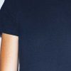2102W American Apparel Ladies Jersey Tee – Navy