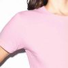 2102W American Apparel Ladies Jersey Tee – Pink