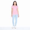 2102w American Apparel Ladies Jersey Tee – Pink