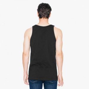 The American Apparel Unisex Tank Top is a 146gsm 100% combed ring spun cotton.  4 colours.  XXS -2XL.  Great branded singlets from American Apparel.