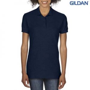 The Gildan DryBlend Ladies’ Double Pique Sport Shirt is 100% cotton, 223GSM semi-fitted shirt. 4 colours. Sizes S - 3XL.