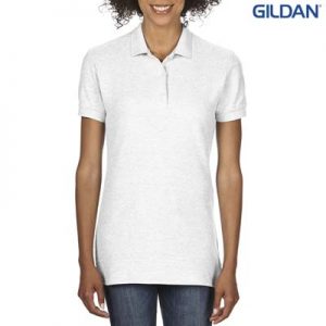 The Gildan DryBlend Ladies’ Double Pique Sport Shirt is 100% cotton, 223GSM semi-fitted shirt. 4 colours. Sizes S - 3XL.