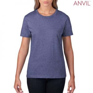 The Anvil Lightweight Ladies Tee is a 155gm pre shrunk 100% ring spun cotton tee.  16 colours.  S - 3XL.  Great branded cotton lightweight tees.