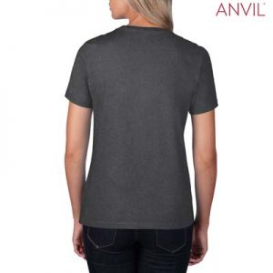 The Anvil Lightweight Ladies Tee is a 155gm pre shrunk 100% ring spun cotton tee.  16 colours.  S - 3XL.  Great branded cotton lightweight tees.