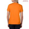 880 Anvil Ladies Lightweight Tee – Mandarin Orange