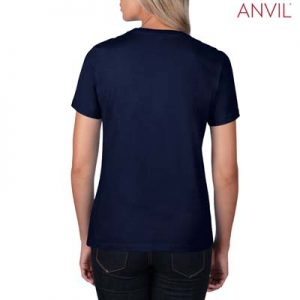 The Anvil Lightweight Ladies Tee is a 155gm pre shrunk 100% ring spun cotton tee.  16 colours.  S - 3XL.  Great branded cotton lightweight tees.