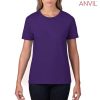 880 Anvil Ladies Lightweight Tee – Purple