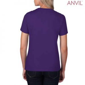The Anvil Lightweight Ladies Tee is a 155gm pre shrunk 100% ring spun cotton tee.  16 colours.  S - 3XL.  Great branded cotton lightweight tees.