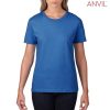 880 Anvil Ladies Lightweight Tee – Royal