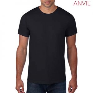 The Anvil Lightweight Adult Tee is a 155gm pre shrunk 100% ring spun cotton tee. 16 colours. S - 3XL. Great branded cotton lightweight tees.