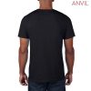 980 Anvil Adult Lightweight Tee – Black