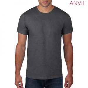 The Anvil Lightweight Adult Tee is a 155gm pre shrunk 100% ring spun cotton tee. 16 colours. S - 3XL. Great branded cotton lightweight tees.
