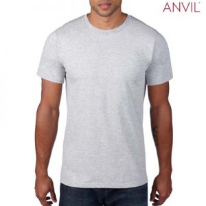 The Anvil Lightweight Adult Tee is a 155gm pre shrunk 100% ring spun cotton tee. 16 colours. S - 3XL. Great branded cotton lightweight tees.
