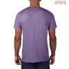 980 Anvil Adult Lightweight Tee – Heather Purple