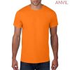 980 Anvil Adult Lightweight Tee – Mandarin Orange