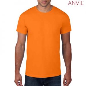 The Anvil Lightweight Adult Tee is a 155gm pre shrunk 100% ring spun cotton tee. 16 colours. S - 3XL. Great branded cotton lightweight tees.
