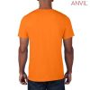980 Anvil Adult Lightweight Tee – Mandarin Orange