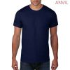 980 Anvil Adult Lightweight Tee – Navy