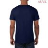 980 Anvil Adult Lightweight Tee – Navy
