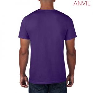 The Anvil Lightweight Adult Tee is a 155gm pre shrunk 100% ring spun cotton tee. 16 colours. S - 3XL. Great branded cotton lightweight tees.