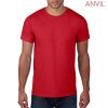 980 Anvil Adult Lightweight Tee – Red